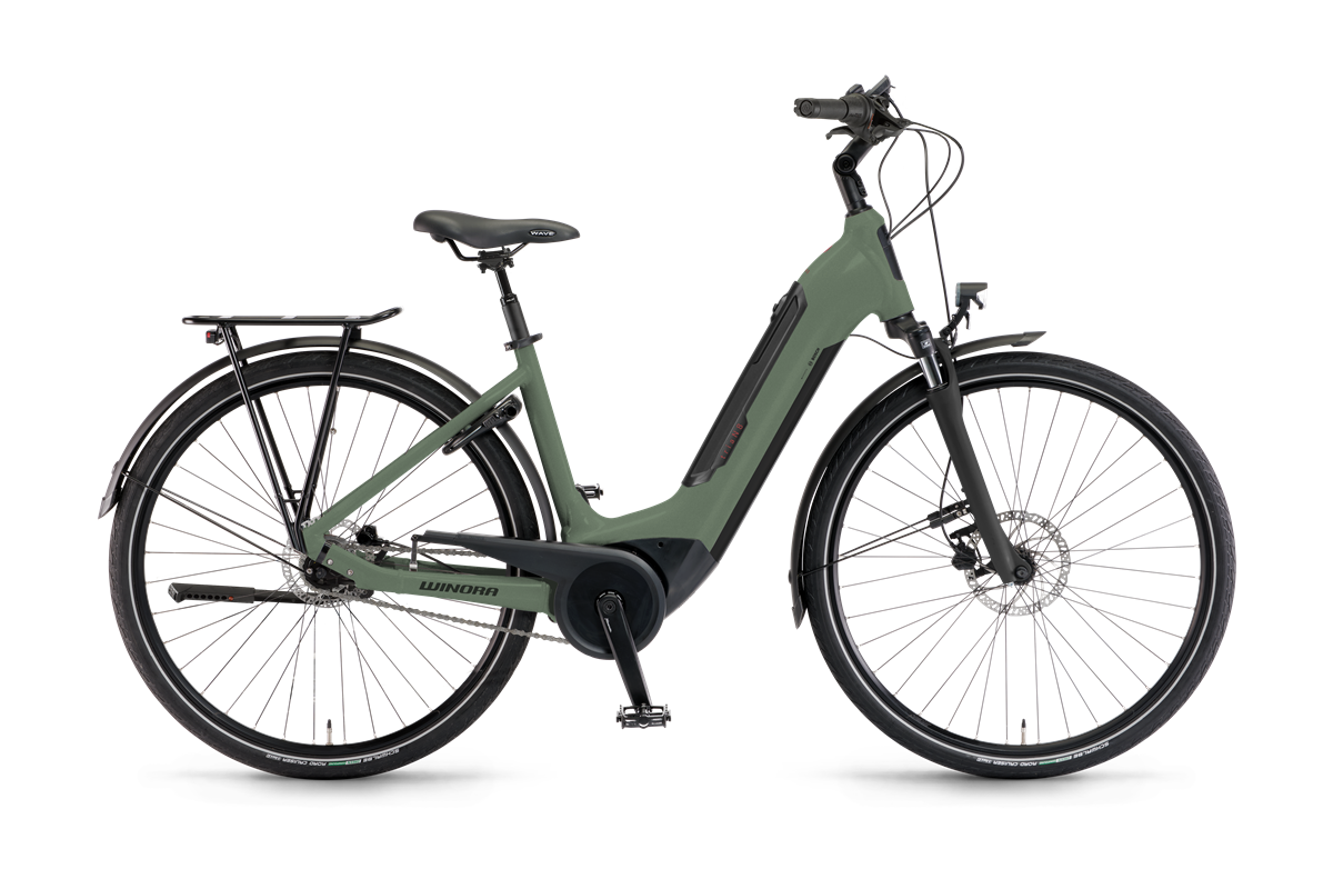 Ein Fahrrad der Marke "Winora".
