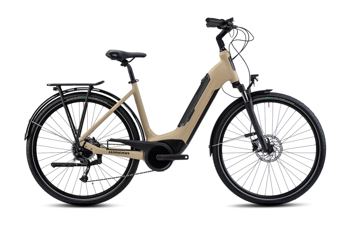 Ein Fahrrad der Marke "Winora".