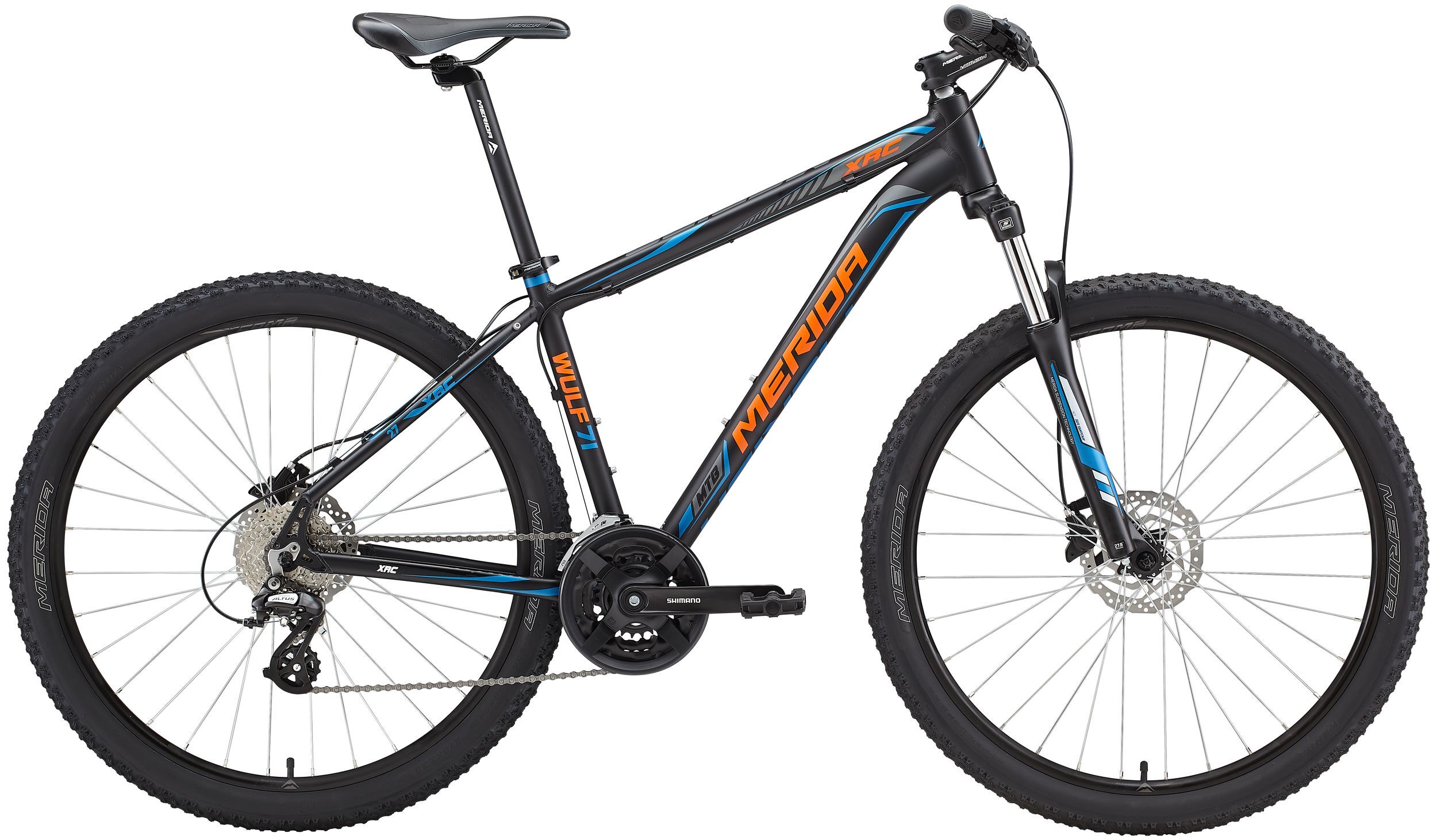 Ein Fahrrad der Marke "Merida".
